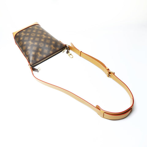 LOUIS VUITTON Virgil Abloh Hobo Cruiser PM 2011 M46241 Shoulder Bag Brown WS26036