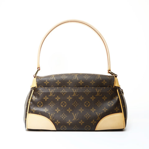 LOUIS VUITTON 2008 Beverly MM Monogram Shoulder Bag Brown WS26039