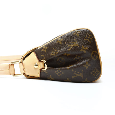 LOUIS VUITTON 2008 Beverly MM Monogram Shoulder Bag Brown WS26039