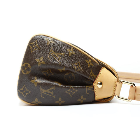 LOUIS VUITTON 2008 Beverly MM Monogram Shoulder Bag Brown WS26039