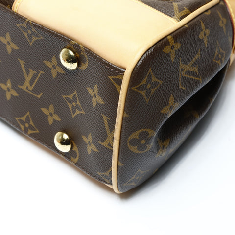 LOUIS VUITTON 2008 Beverly MM Monogram Shoulder Bag Brown WS26039
