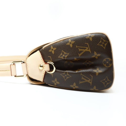 LOUIS VUITTON 2008 Beverly MM Monogram Shoulder Bag Brown WS26040