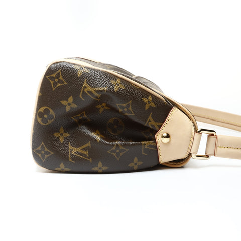 LOUIS VUITTON 2008 Beverly MM Monogram Shoulder Bag Brown WS26040