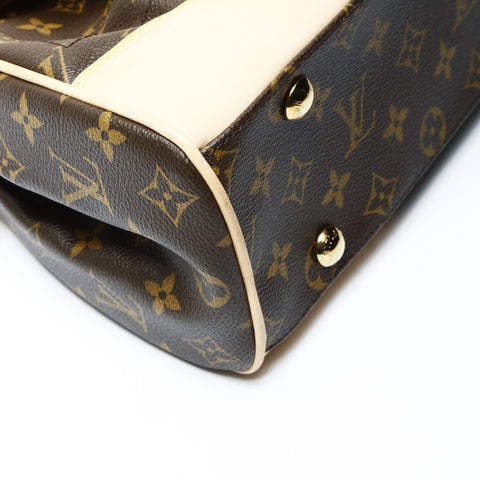 LOUIS VUITTON 2008 Beverly MM Monogram Shoulder Bag Brown WS26040
