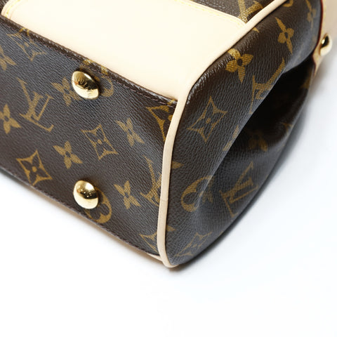 LOUIS VUITTON 2008 Beverly MM Monogram Shoulder Bag Brown WS26040
