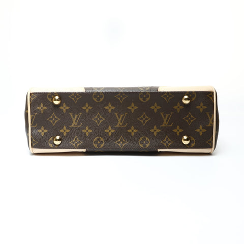 LOUIS VUITTON 2008 Beverly MM Monogram Shoulder Bag Brown WS26040