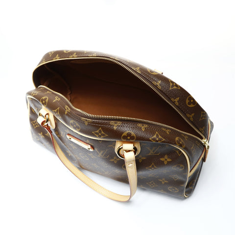 LOUIS VUITTON Montorgueil Boston bag Monogram GM 2007 Shoulder Bag Brown WS26041