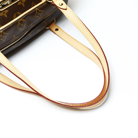 LOUIS VUITTON Montorgueil Boston bag Monogram GM 2007 Shoulder Bag Brown WS26041