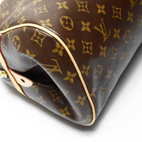 LOUIS VUITTON Montorgueil Boston bag Monogram GM 2007 Shoulder Bag Brown WS26041