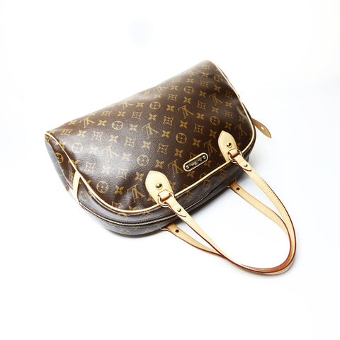 LOUIS VUITTON Montorgueil Boston bag Monogram GM 2007 Shoulder Bag Brown WS26041
