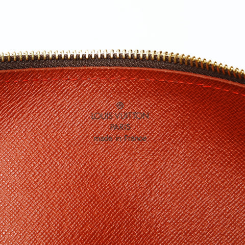 LOUIS VUITTON Damier Papillon 30 2005 with pouch Shoulder Bag Brown WS26042