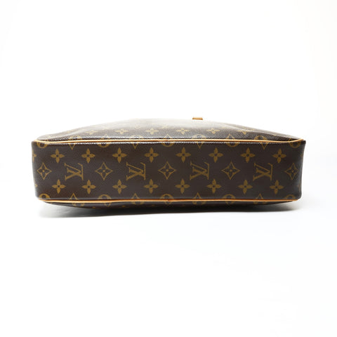 LOUIS VUITTON 2002 Monogram Porte-Document Pegase Handbag Brown WS26047