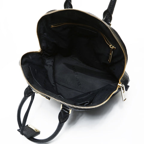 BURBERRY leather Handbag black WS26053