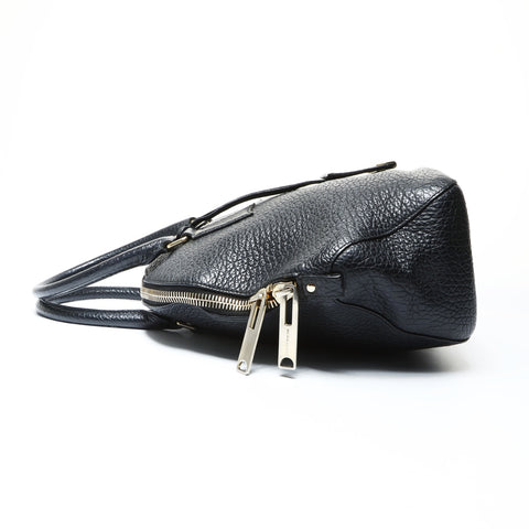 BURBERRY leather Handbag black WS26053