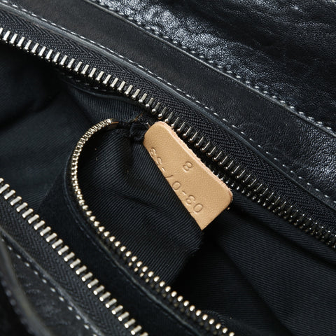 Chloe Studs Shoulder Bag black WS26054