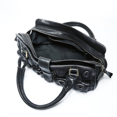 Chloe Studs Shoulder Bag black WS26054