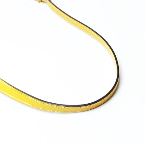 GUCCI GG Shima 2way Leather Shoulder Bag yellow WS26056