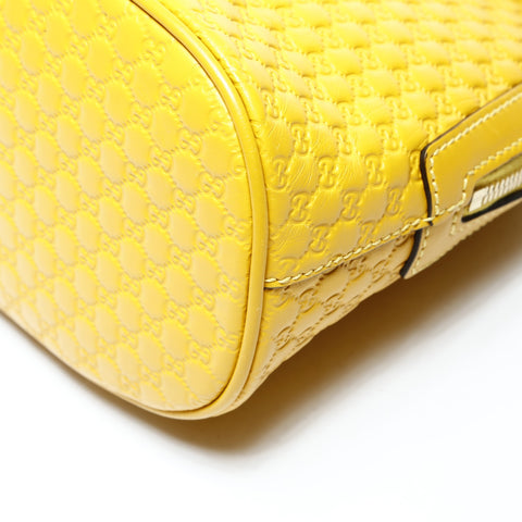 GUCCI GG Shima 2way Leather Shoulder Bag yellow WS26056