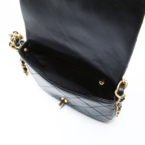 CHANEL Matrasse Chain Around Shoulder Bag black WS26058