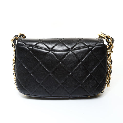 CHANEL Matrasse Chain Around Shoulder Bag black WS26058
