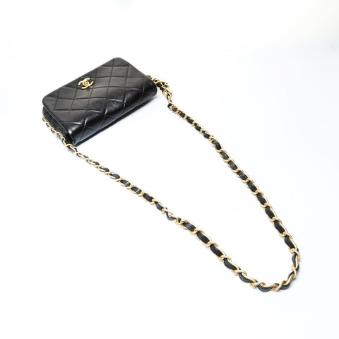 CHANEL Matrasse Chain Around Shoulder Bag black WS26058