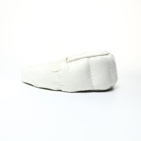 MONCLER Delilah Patch Down Shoulder Bag white WS26063