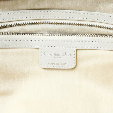 Christian Dior Street chic leather canvas Shoulder Bag beige WS26064