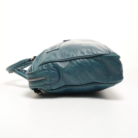 BALENCIAGA Business bag porte-documents en cuir mini dossier Sac à main bleu WS26068