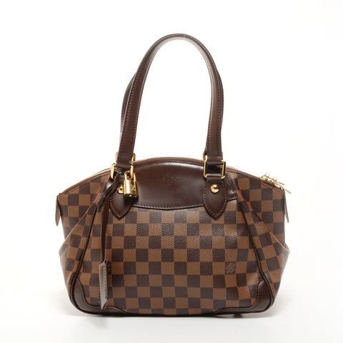 LOUIS VUITTON 2012 Sac à main Vérone PM Damier Marron WS26074