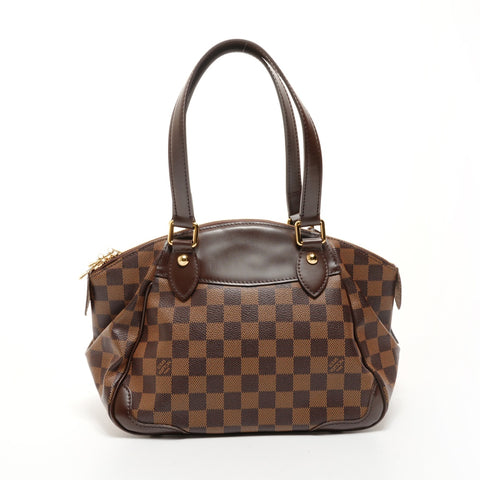 LOUIS VUITTON 2012 Sac à main Vérone PM Damier Marron WS26074
