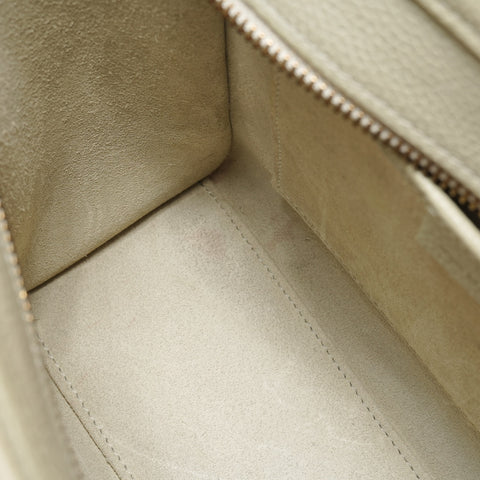 CELINE Nano Gepäck 2way Leder Umhängetasche grün WS26078