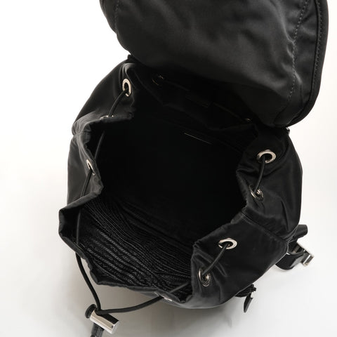 PRADA Nylon Tessuto 1BZ005 Rucksack Daypack schwarz WS26083
