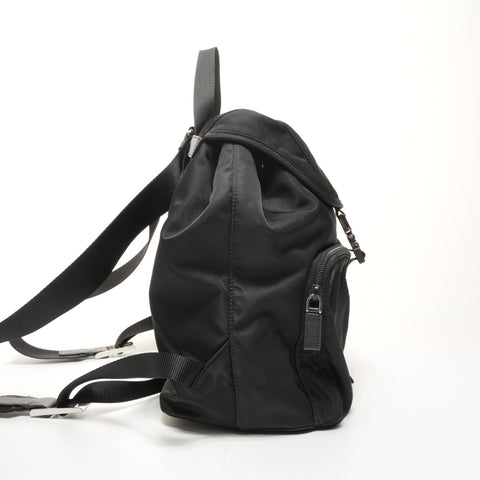 PRADA Nylon Tessuto 1BZ005 Rucksack Daypack schwarz WS26083
