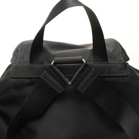 PRADA Nylon Tessuto 1BZ005 Rucksack Daypack schwarz WS26083