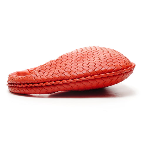 BOTTEGAVENETA INTRECCIATO HOBO BAG Handbag Red WS26087