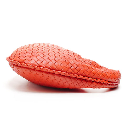 BOTTEGAVENETA INTRECCIATO HOBO BAG Handbag Red WS26087