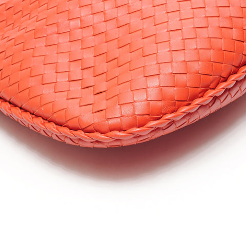 BOTTEGAVENETA INTRECCIATO HOBO BAG Handbag Red WS26087