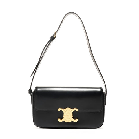 CELINE East West Triomphe Shoulder Bag Brown WS26088