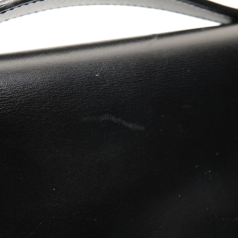 HERMES Kelly Cut Swift � L Stamp 2008年制造手提包 黑色 WS26089
