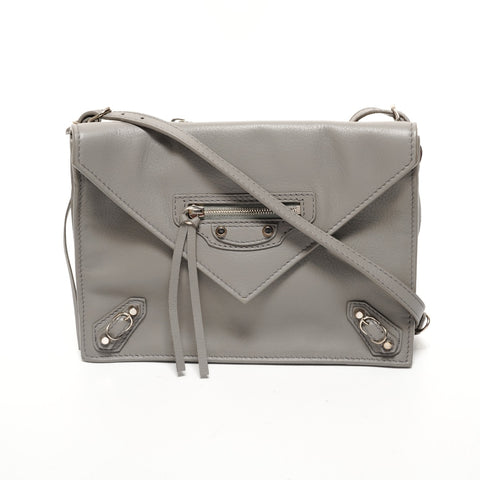 BALENCIAGA Paper Triple XS Shoulder Bag gray WS26090