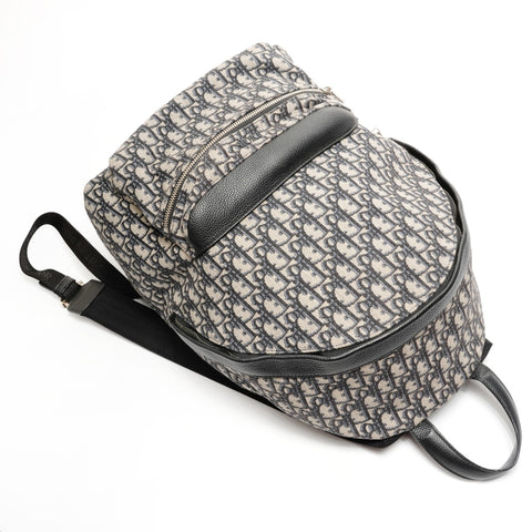 Christian Dior Trotter Canvas Backpack Backpack Â· Daypack black WS26093