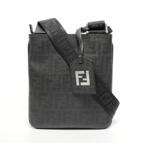 FENDI Zucca Shoulder Bag gray WS26099