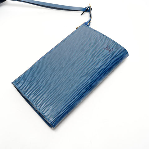 LOUIS VUITTON 1995 Epi Saint-Jacques Shopping Shoulder Bag blue WS26100