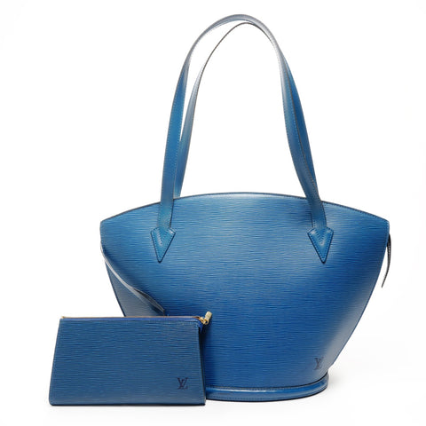 LOUIS VUITTON 1995 Epi Saint-Jacques Shopping Shoulder Bag blue WS26100