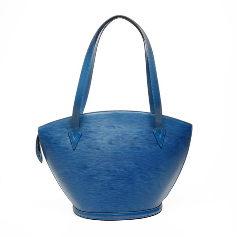 LOUIS VUITTON 1995 Epi Saint-Jacques Shopping Shoulder Bag blue WS26100