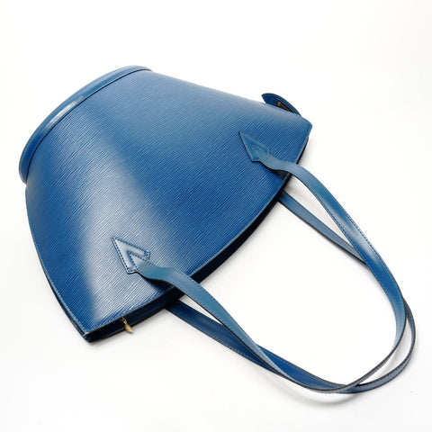 LOUIS VUITTON 1995 Epi Saint-Jacques Shopping Shoulder Bag blue WS26100