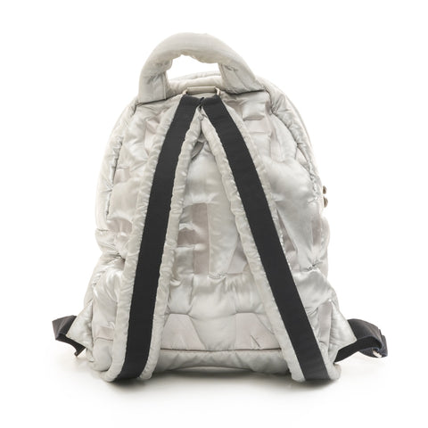 CHANEL No. 24 2017-2018 Logo Paddett Sac à dos · Sac à dos Argent WS26103