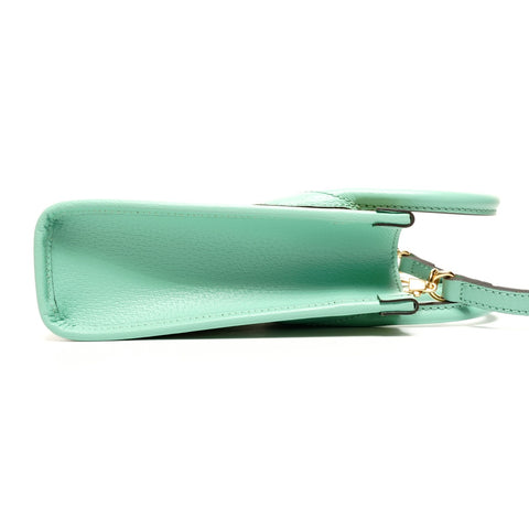 GUCCI 2-way 671623 Jumbo GG Supreme Canvas Mini Tote Shoulder Bag green WS26105