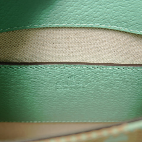 GUCCI 2-way 671623 Jumbo GG Supreme Canvas Mini Tote Shoulder Bag green WS26105