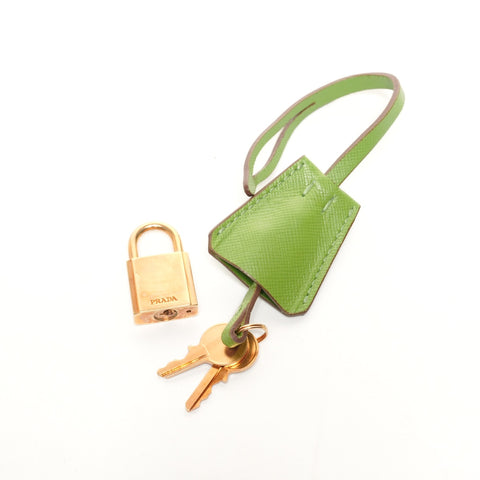 PRADA Saffiano Mini Saffiano Handbag green WS26106